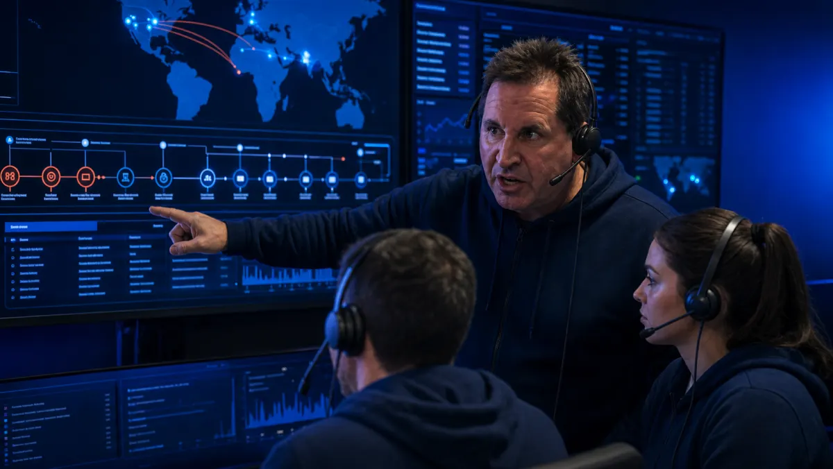 Tom Pearl coordinating incident response as a SOC Tier 2 analyst