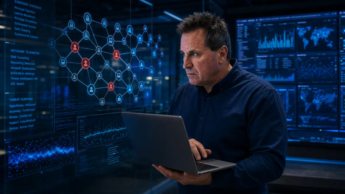 Tom Pearl hunting threats as a Detection Engineer