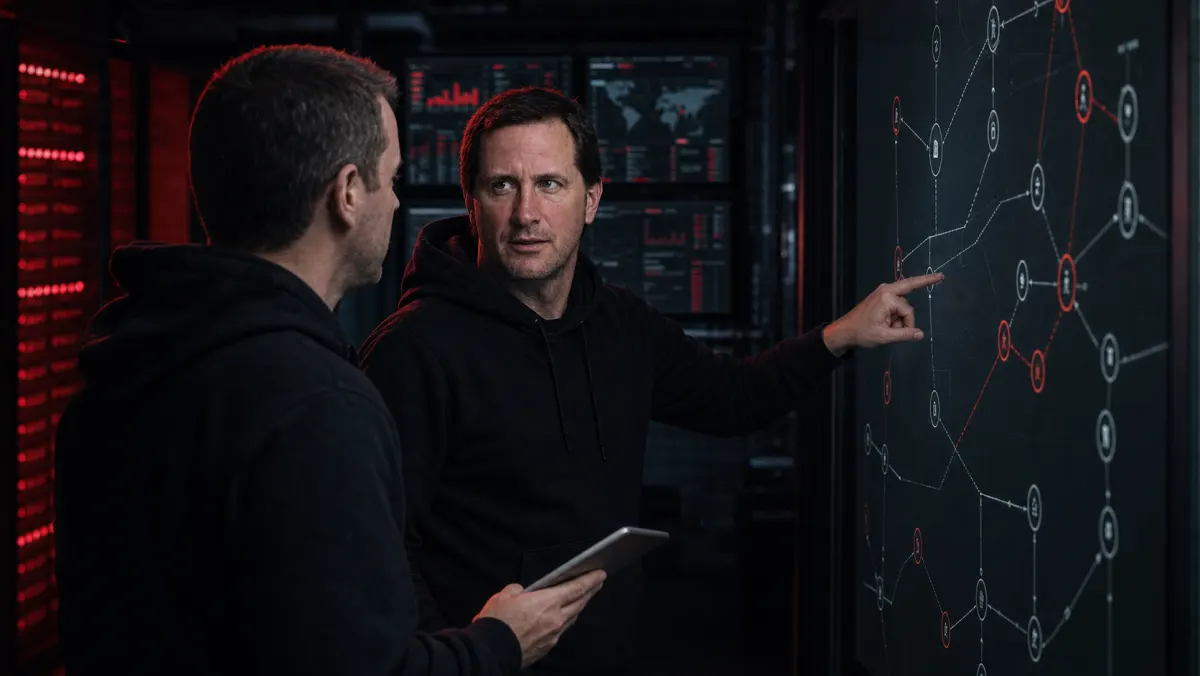 Tom Pearl planning an authorized red-team adversary simulation